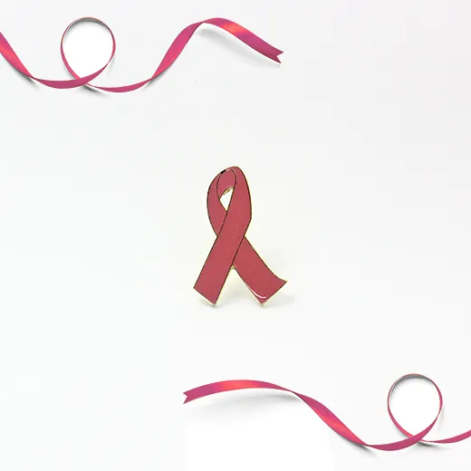 Breast Cancer Awareness Ribbon Pins