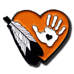 Orange Heart - Indigenous Support